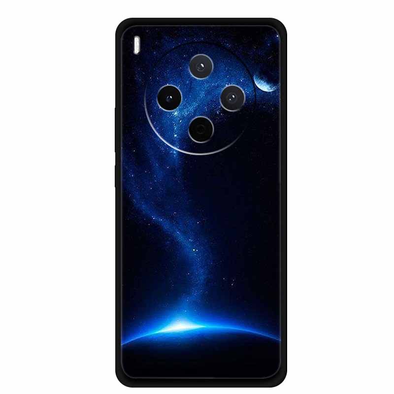 For vivo Y500 Pro 5G Case Flowers Soft Silicone TPU Phone Cases for vivoY500 Pro Shockproof Cool Wolf Animals Protective Cover