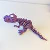 3D Printed Dinosaur Skeleton Figure Articulated Movable Fidget Toy Miniature Desktop Decoration Craft Model Gift For Kids