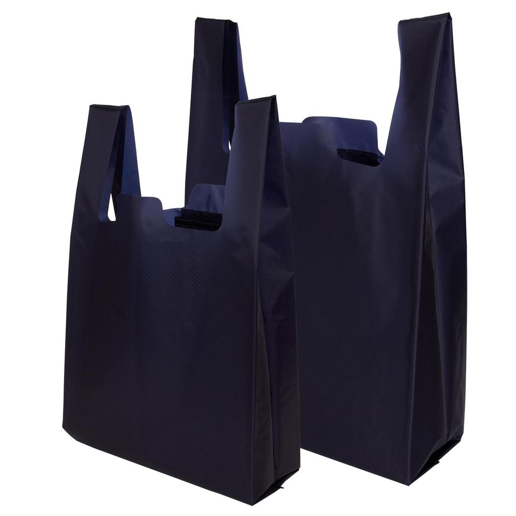 [aso] Regile Men's Eco Bag, Made In Japan, Foldable, Convenience Store Bag, ZE-V168 (M+L Set (Navy))