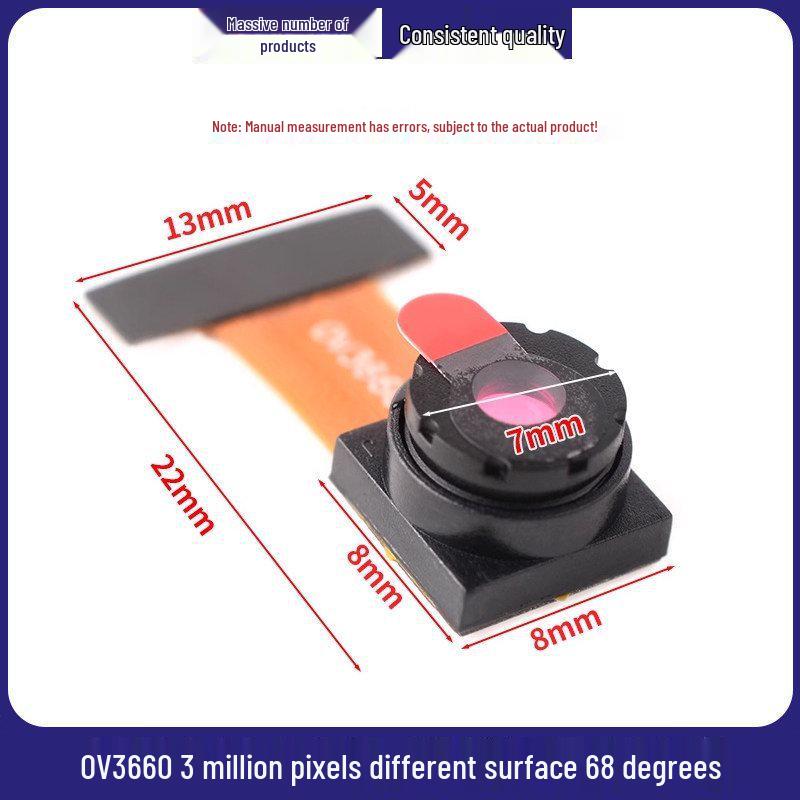 

OV2640/OV3660 Wide Angle 200MP Camera Module with 120°/140° Night Vision Infrared