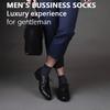5 Pairs Men Bamboo Fiber Business Socks Anti-Bacterial Deodorant Breathable Sock