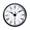 62KD Round Shaped Wall Clock Head Roman/Arabic Numeral Inlaid Clock Insert 70mm Quartzs Clock Head for Bedroom Living Room