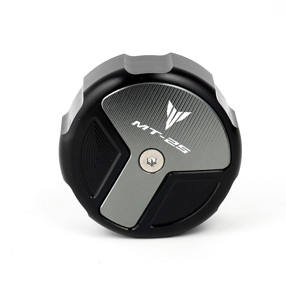 For YAMAHA MT03 MT 03 MT25 MT-25 2015-  Rear Brake Reservoir Cylinder Cover Motorcycle Oil Fluid