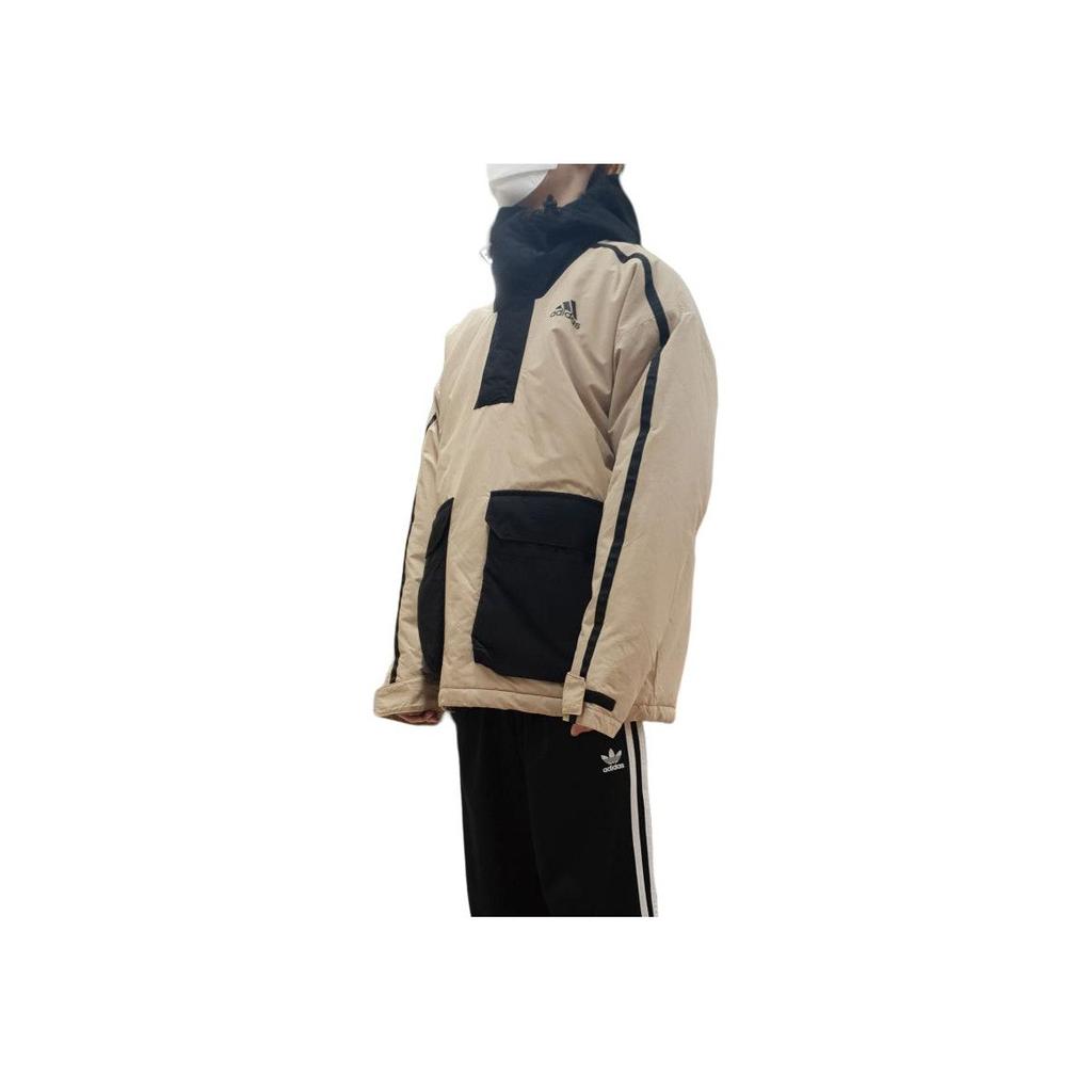 Adidas Eutilitas Anorak Hooded Comfortable Long Sleeve Jacket Men Jacket Beige FT2469