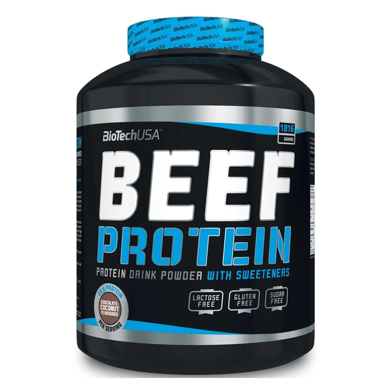 Cheap Stuff 4 All Unisex Beef Protein, Strawberry - 1816 Grams
