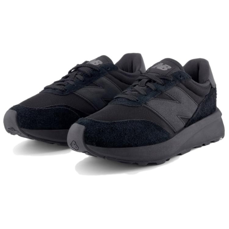 New Balance Unisex 370 Black Lifestyle Sneakers U370AJ