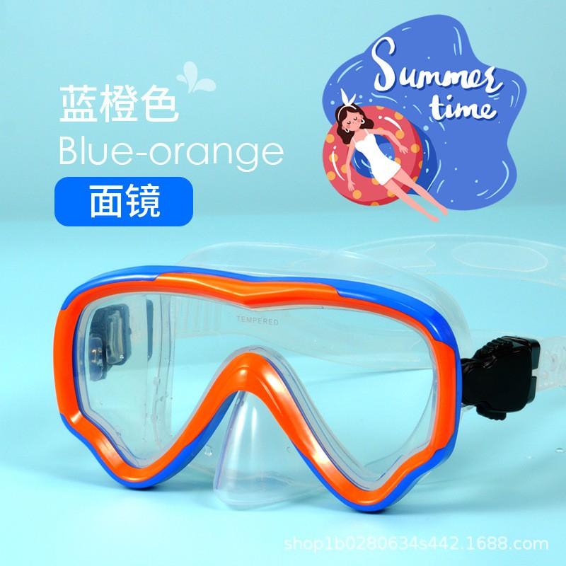 Kids Snorkel Mask Set Anti-Fog Waterproof Diving Gear Boys Girls