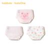 Balabala Baby Girls' Cartoon Cotton Underwear 3-Pack