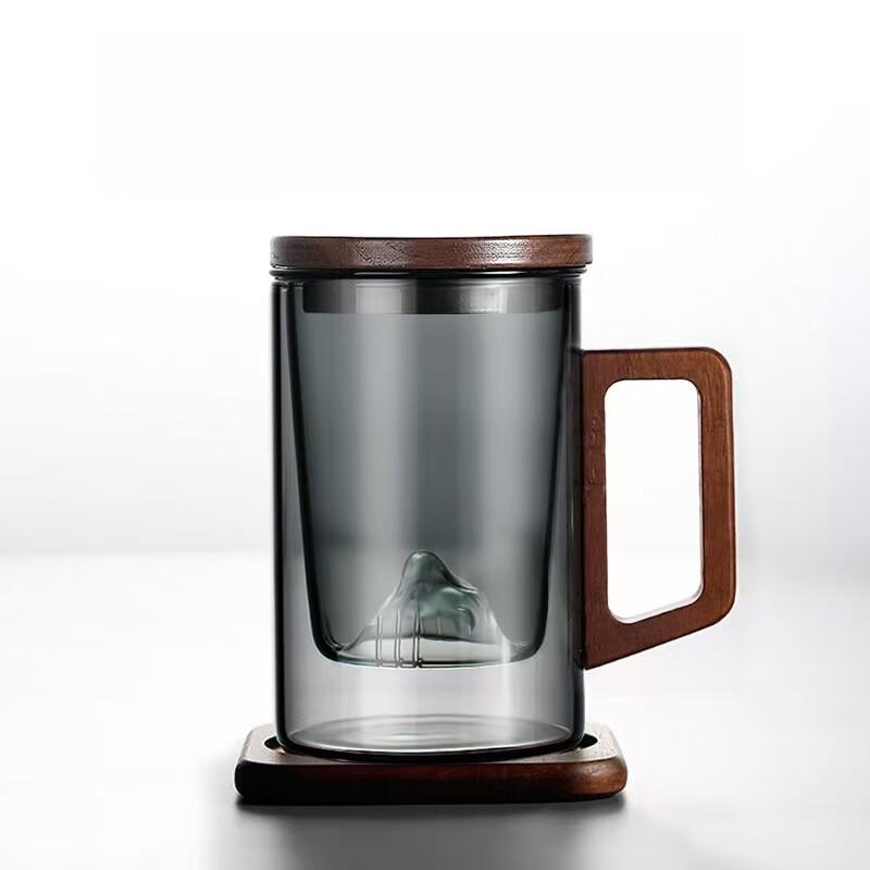 Fubolai Heat-Resistant Glass Tea Infuser Cup