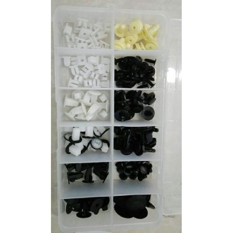 146 Pcs Plastic Car Suv Fender Door Bumper Trim Clip Retainer For Toyota Suzuki