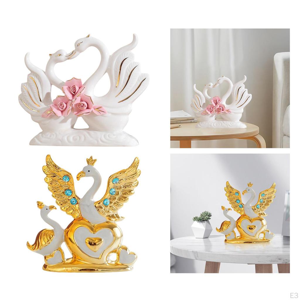 Figurines Table Centerpieces Centerpiece Craft Collection Ceramic Sculptures for Anniversary