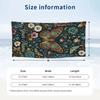 Butterfly Garden Fantasy 7 Theme Quick Dry Beach Towel Custom Name Text Print Large Sand Resistant Towel Beach Vacation