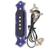 Acoustic Guitar Pickup 4 Strings Copper Coil Guitar Pickup Replacement for Practice and Performance GMB334 Blue Color