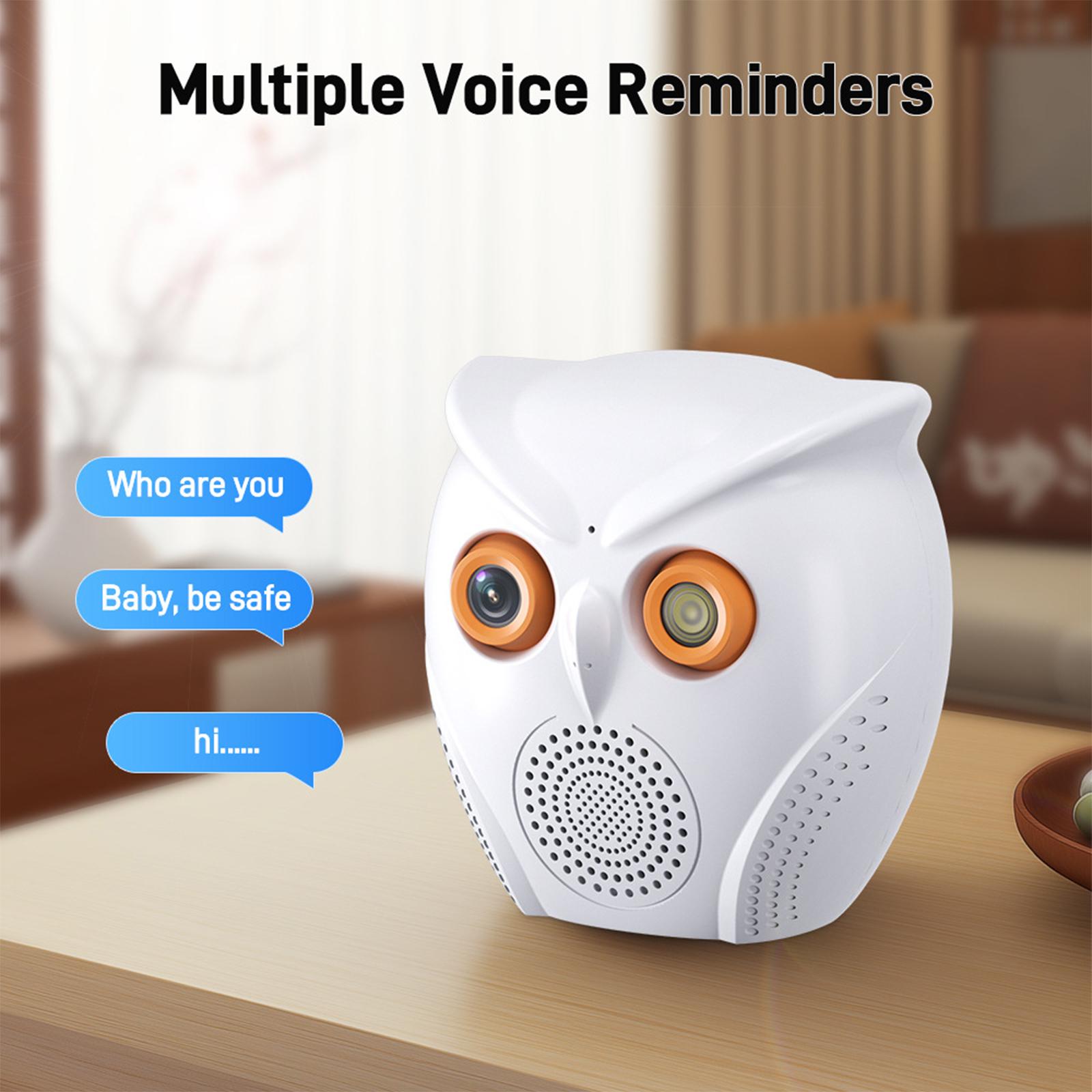 

Высококачественный Bluetooth-динамик с камерой, громкоговорителем, двусторонним голосовым и мобильным удаленным монитором для телефонов белый