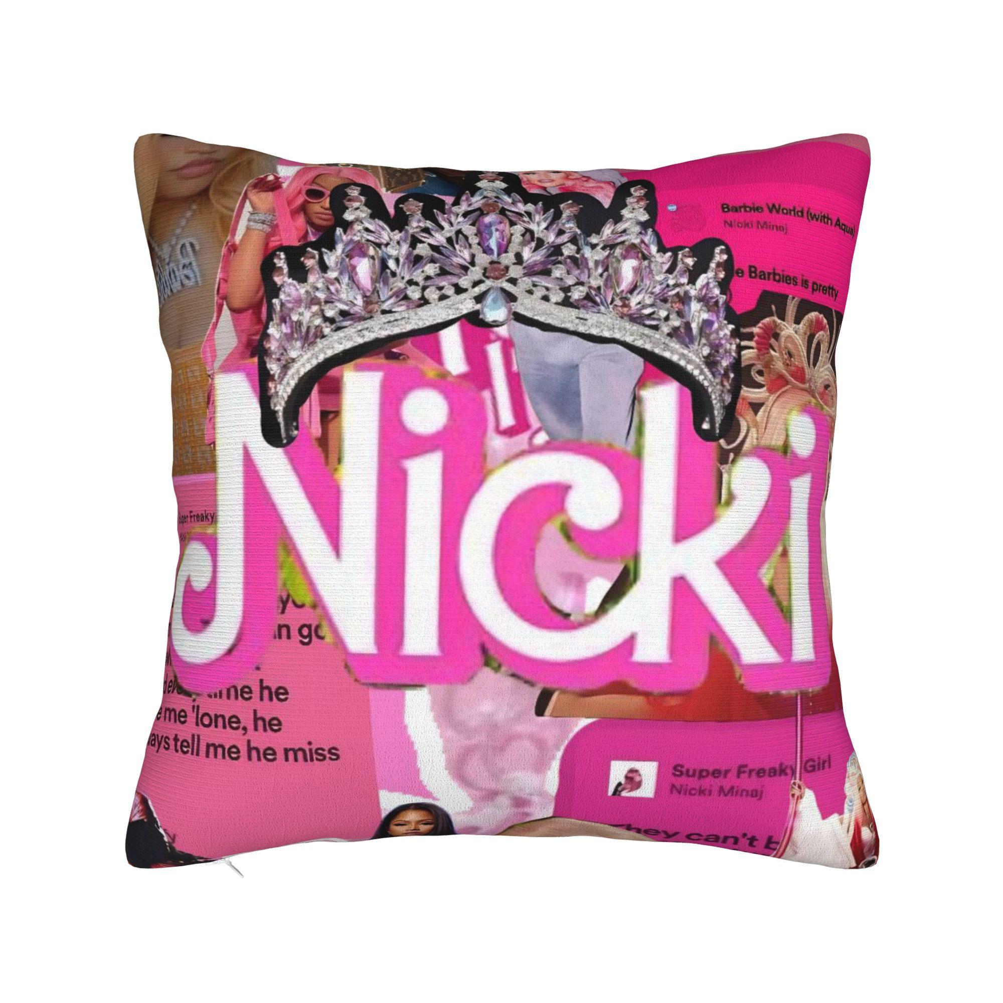 Наволочка Nicki Minaj Pink Friday 2 Тур Индивидуальная Наволочка Для Стула Дивана Домашний Декор Новинка Наволочки 12x12Inch