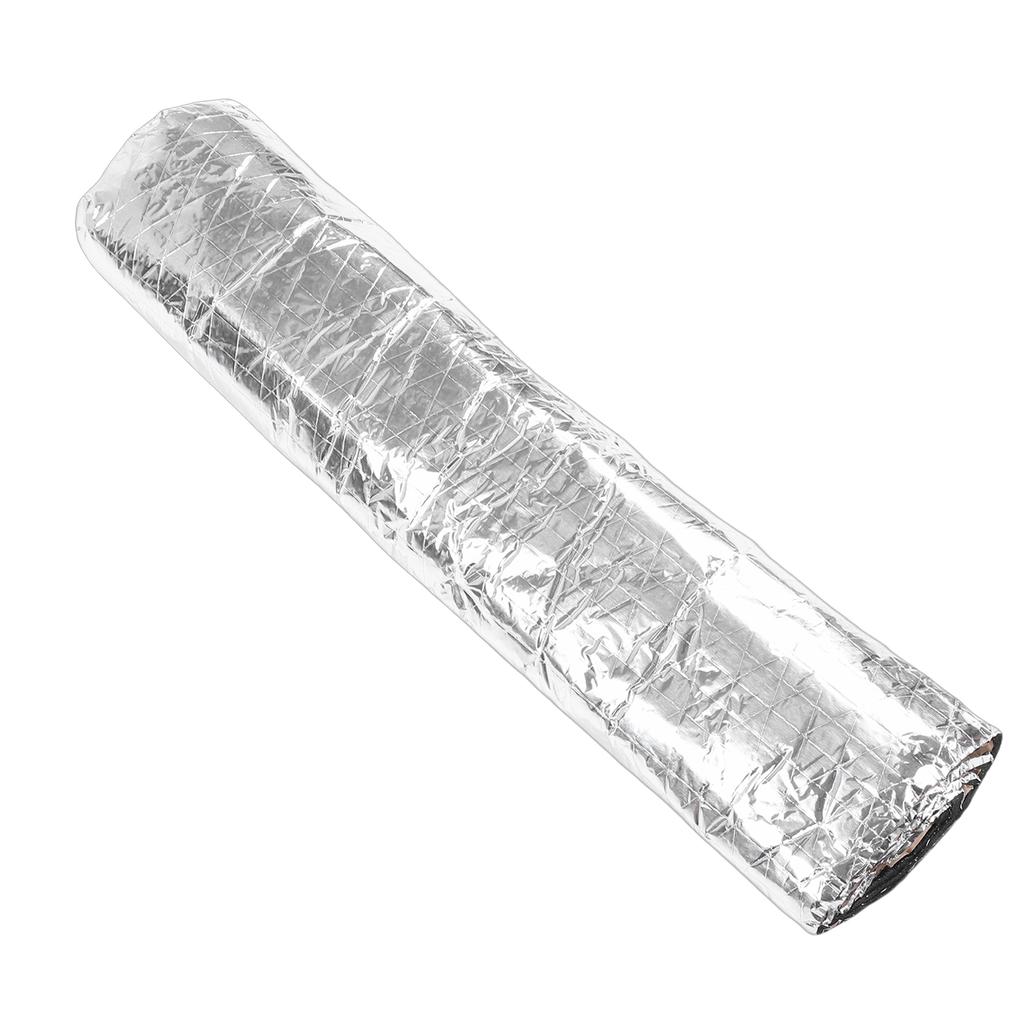 0.5x1m Car Sound Proof Deadening Mat Aluminum Foil Noise Heat Insulation for Automotive