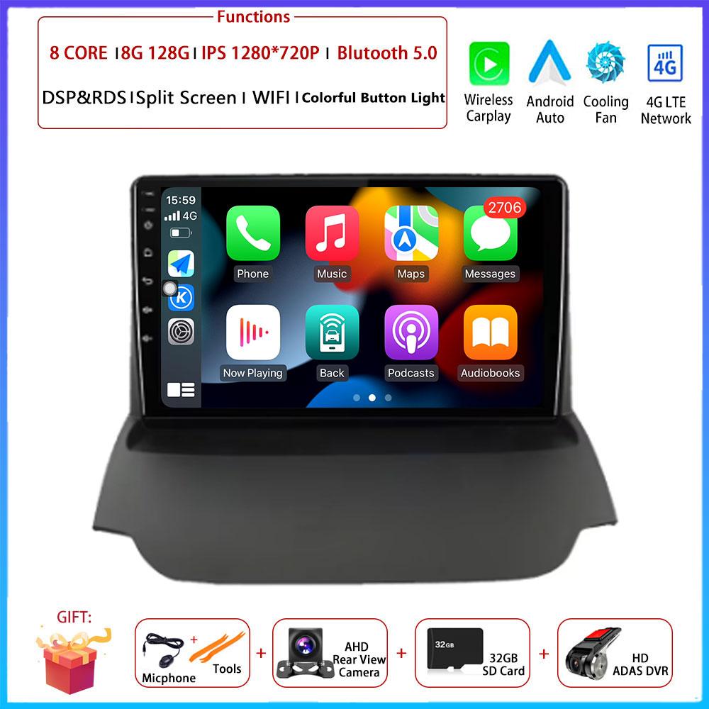 9 “ 4G Android OS Carplay Auto For Ford Ecosport 2013 2014 2015 - 2017 Car Radio Navigation GPS Multimedia Video Player DSP AMI