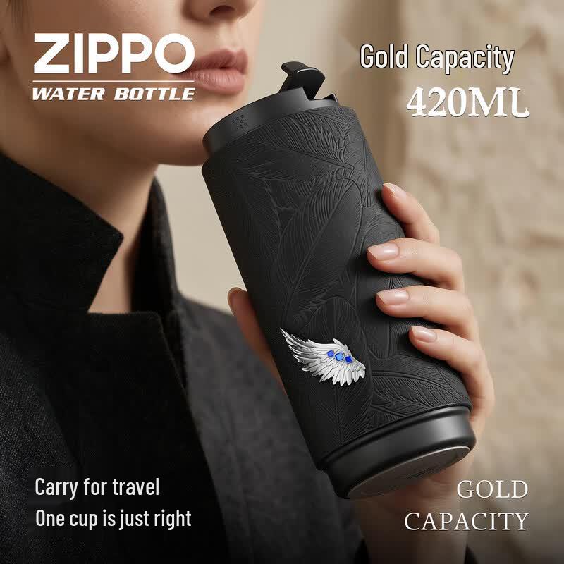 ZIPPO Wings of Love 316L Stainless Steel Insulated Tumbler
