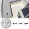 White Hatch Cover Round Inspection Plate Deck Cover Lid Deck Inspection Access  Boat