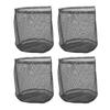 4pcs Aquatic Pond Planting Bags Reusable PVC Mesh Water Garden Pond Plant Pot Breathable Lily Plant Pots for Pond Bog