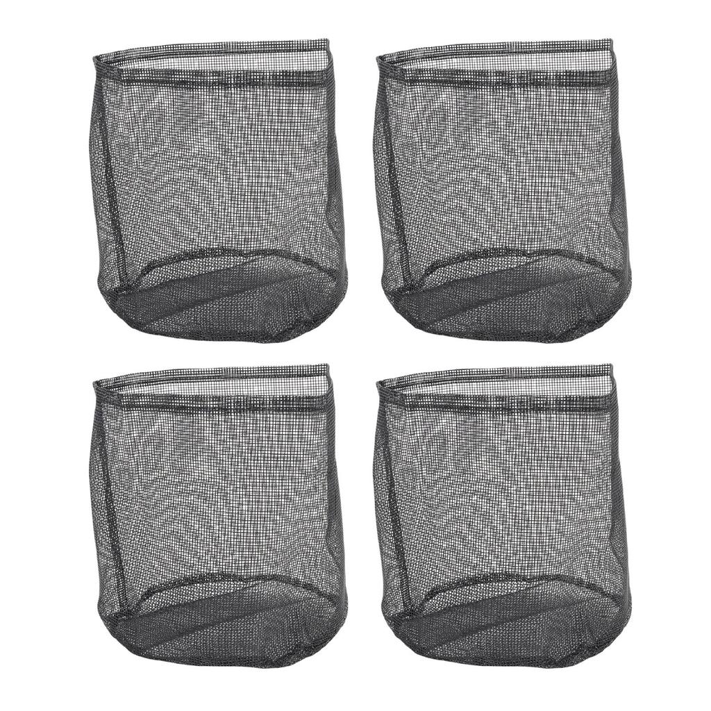 4pcs Aquatic Pond Planting Bags Reusable PVC Mesh Water Garden Pond Plant Pot Breathable Lily Plant Pots for Pond Bog