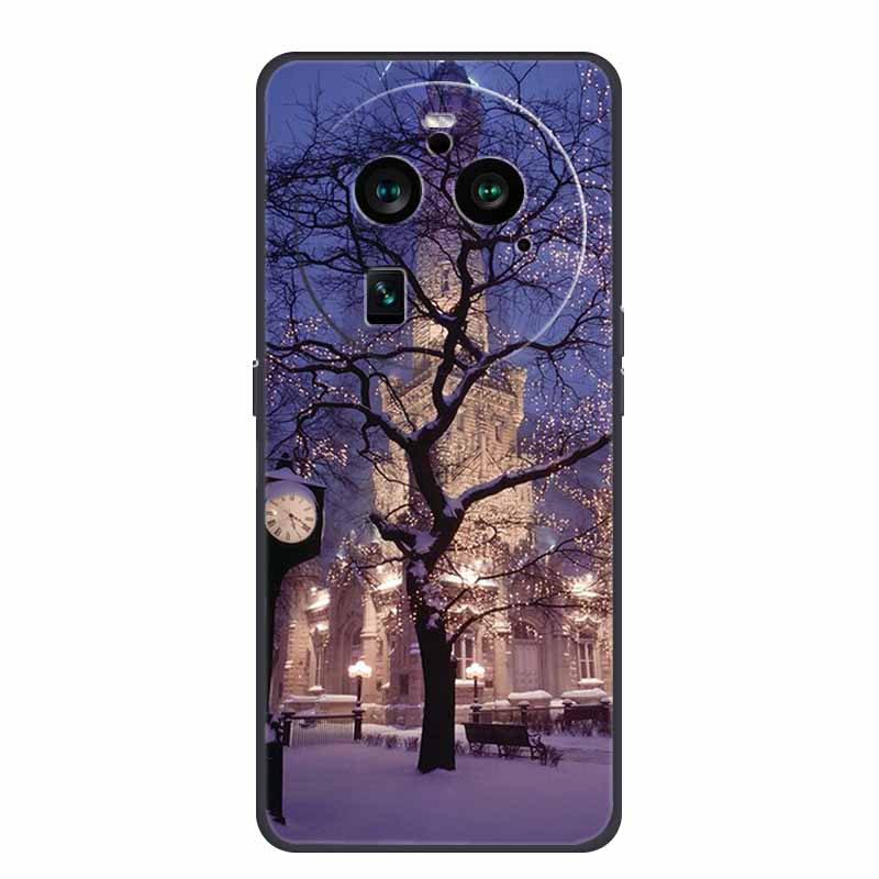 For OPPO Find X6 Pro Cases Fashion Soft Silicone Phone Covers For OPPO Find X6 5G Back Case Fundas Coque Bumper Find X6 X6Pro 5G