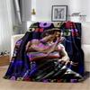 Singer H-Harry-Styles Printed Blanket Picnic Blankets Flange Warm Blanket Soft and Comfortable Blanket Bed Linings Birthday Gift