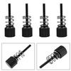 4pcs Aluminum M3 Installation Screws for CPU Water Cooling Block for Intel 1150 1151 1155 Black