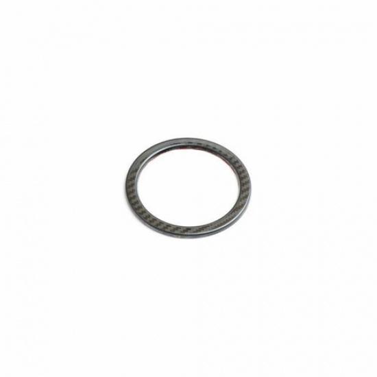 Carbon Fiber Steel Engine Start Stop Button Cover Ring For Benz C-Class 2007-14