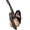 Vertical Striped Suspenders Stockings Sexy Ultra-Thin Black Silk Women'S Lace Anti-Hook Pantyhose Suspenders
