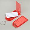 10~100pcs Plastic Keytag Colorful Keychain Pendant Markable Sign Desktop Storage Supplies Key Management for Baggage Tag TMZ