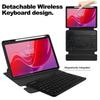 Smart Cover for Lenovo Tab Xiaoxin Pad 2024 11 Inch Tab M11 TB-330FU TB-331FC Wireless Tablets Keyboard Case Stand Shell Funda