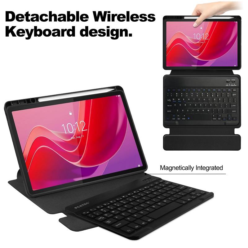 Smart Cover for Lenovo Tab Xiaoxin Pad 2024 11 Inch Tab M11 TB-330FU TB-331FC Wireless Tablets Keyboard Case Stand Shell Funda