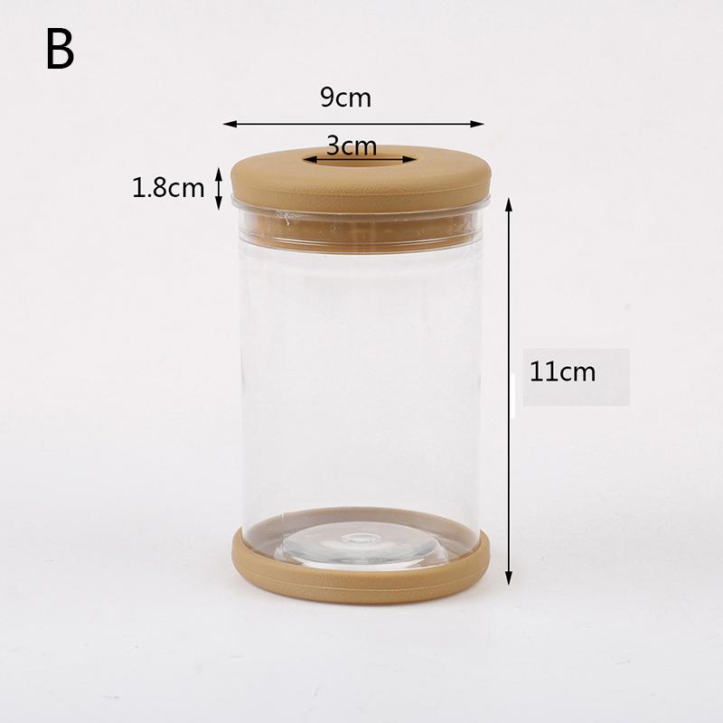 

Прозрачный цветочный горшок Гидропонный автоматический водопоглощающий пластиковый цветочный горшок B