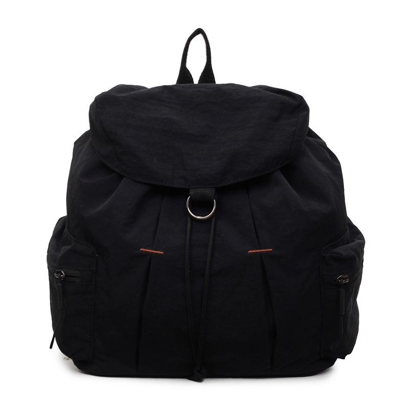 Schoolbag Japanese Travel Ultra Lightweight Backpack Niche Design Outdoor Camping Backpack Withdrawal Color Contrast Backpack Women