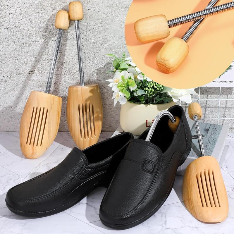 2Pcs/4Pcs Support Shoes Tree Anti Deformation Stretcher Wooden Shoe Trees for Men Women Internal Shaping Anti Wrinkle Shoe Lasts