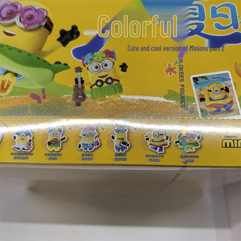 Brucky Blocks Minions Cool 2nd Series: Colorful Summer & Cute Transformation Magic for Kids