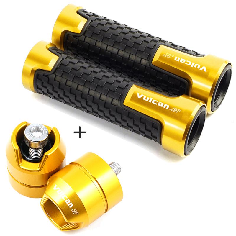 Motorcycle Accessories Handlebar Grips Handle Bar Ends For KAWASAKI VULCAN S 650 S650 VN650 2015 2016 2017 2018