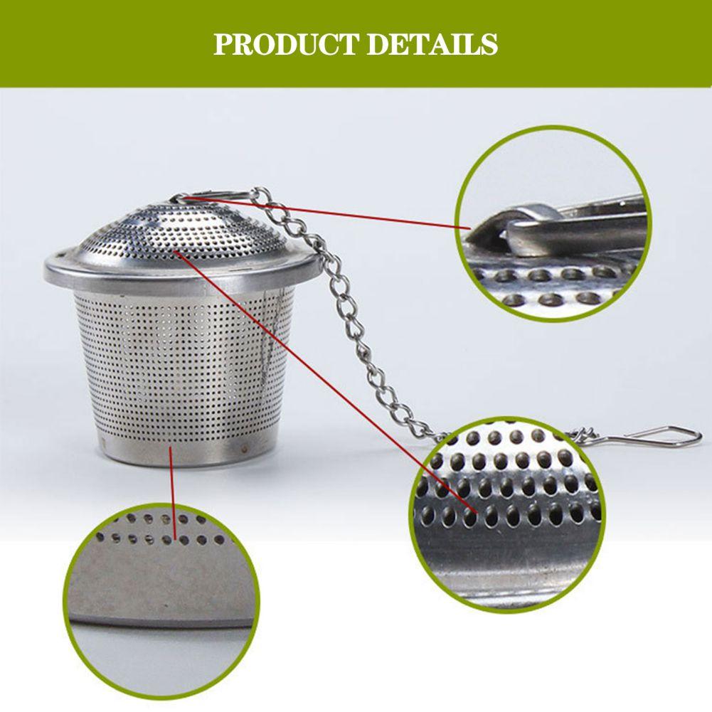 Tea Strainer Set Stainless Steel Easy to Clean for Kettle And Cup