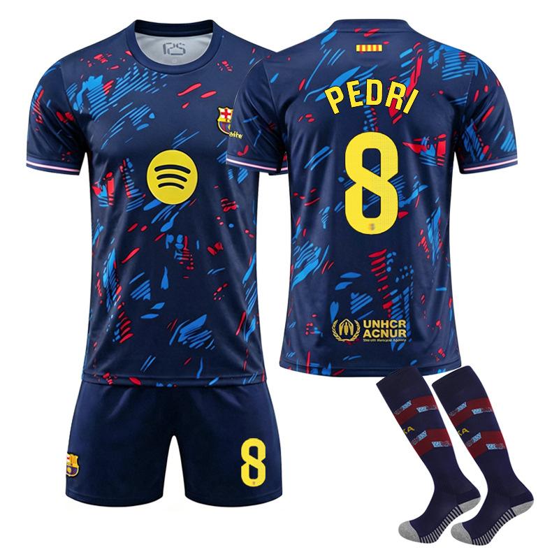 2627 Barça New Commemorative Football Jersey, No.19 Yamal, No.9 Lewandowski, No.10 Messi, Barcelona Special Edition Shirt
