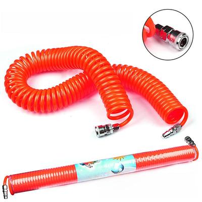 Tubo dell'aria telescopico pneumatico in PE 8*5 - Tubo a molla e accessorio per compressore d'aria