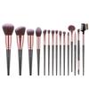 15pcs/set Face Bronzer Makeup Brushes Kit Make Up Tool Liner Brow Brush Portable Eyebrow Brush  Lady