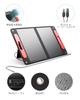 ELECAENTA Solar Fast Foldable Solar 3M DC Backflow Portable Power Solar Outdoor Disaster Preparedness Panel, 75W, PD45W, QC3.0 Charging, Charger,