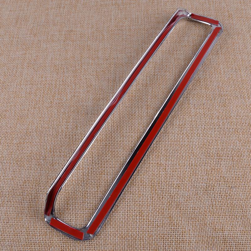 Chrome Rear Spoiler Brake Light Cover Trim Bezel Frame Fit for Opel Vauxhall Mokka