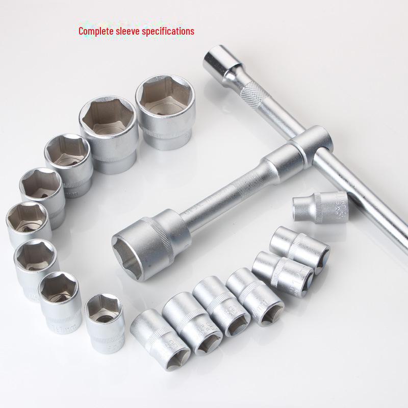 108-teiliger Ratschenschlüssel- und Steckschlüsselsatz für Autoreparatur und -wartung