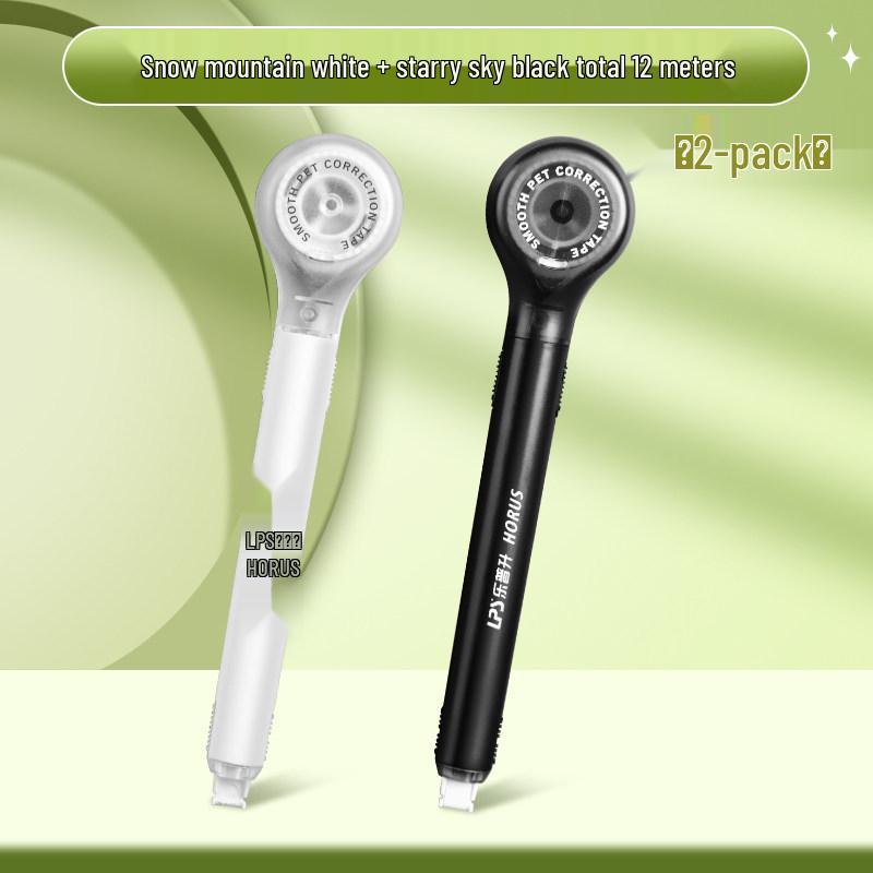 Portable Refillable Correction Tape Pen – Pen-Style, Large Capacity, Ideal for Students