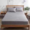 Brushed Cotton Non-slip Fitted Sheet and Mattress Cover for Hotel & Guesthouse Beds