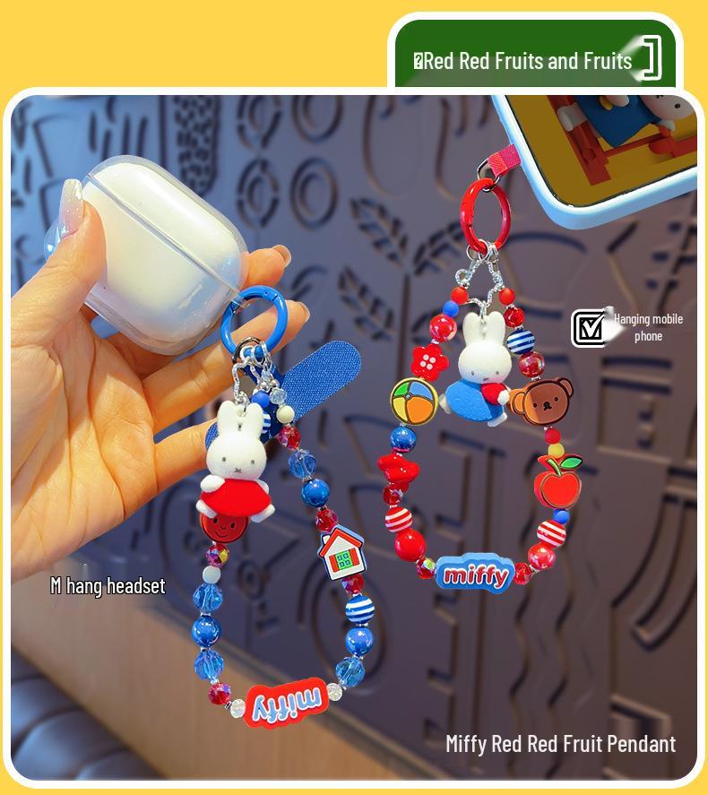 Genuine Miffy New Year Keyring: Cute Couple & Best Friend Gift Pendant