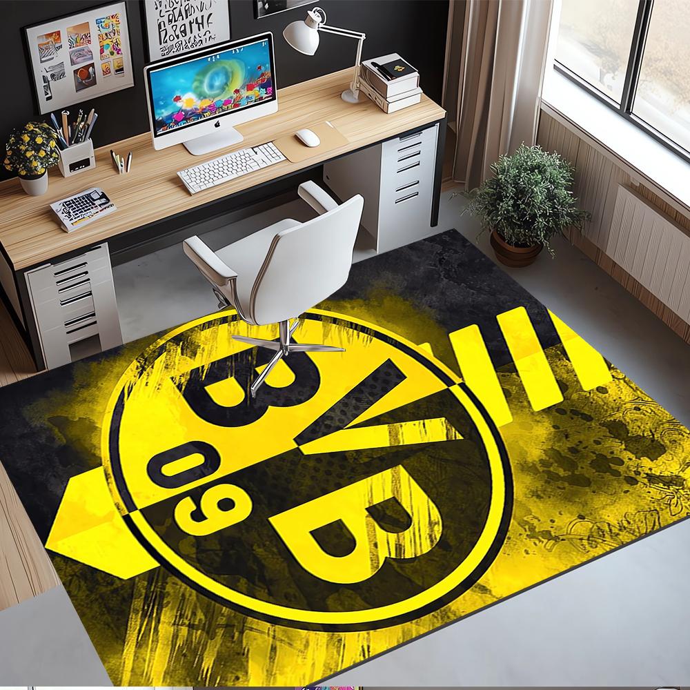 BVB Printed Carpet,Rug,for Office Chair Living Room Bedroom Kitchen Room Decor Gifts.