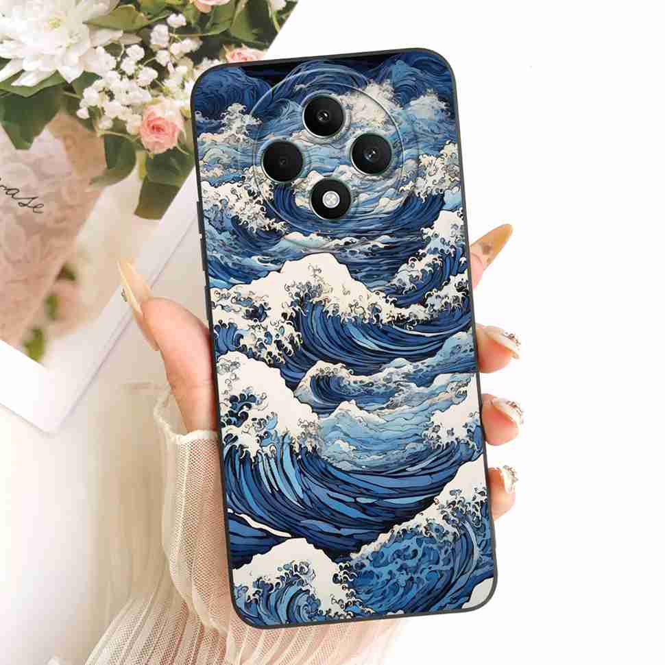 For OPPO Reno 12F 5G Case Clear Cute Cat OPPO Reno12 F Reno12F Reno 12 F 5G CPH2637 Shockproof Soft Phone Cover Full Protector